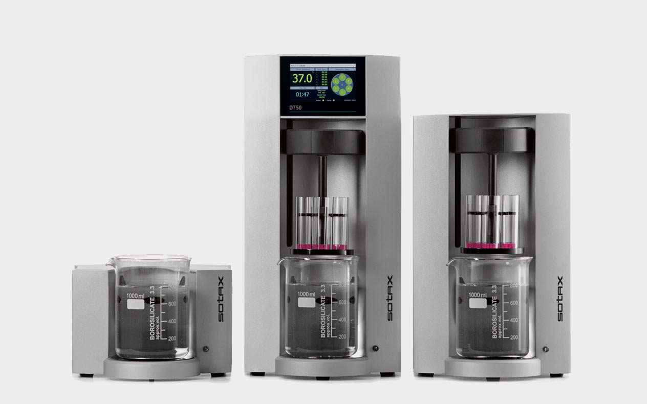 Bathless disintegration tester with 1-4 modular stations